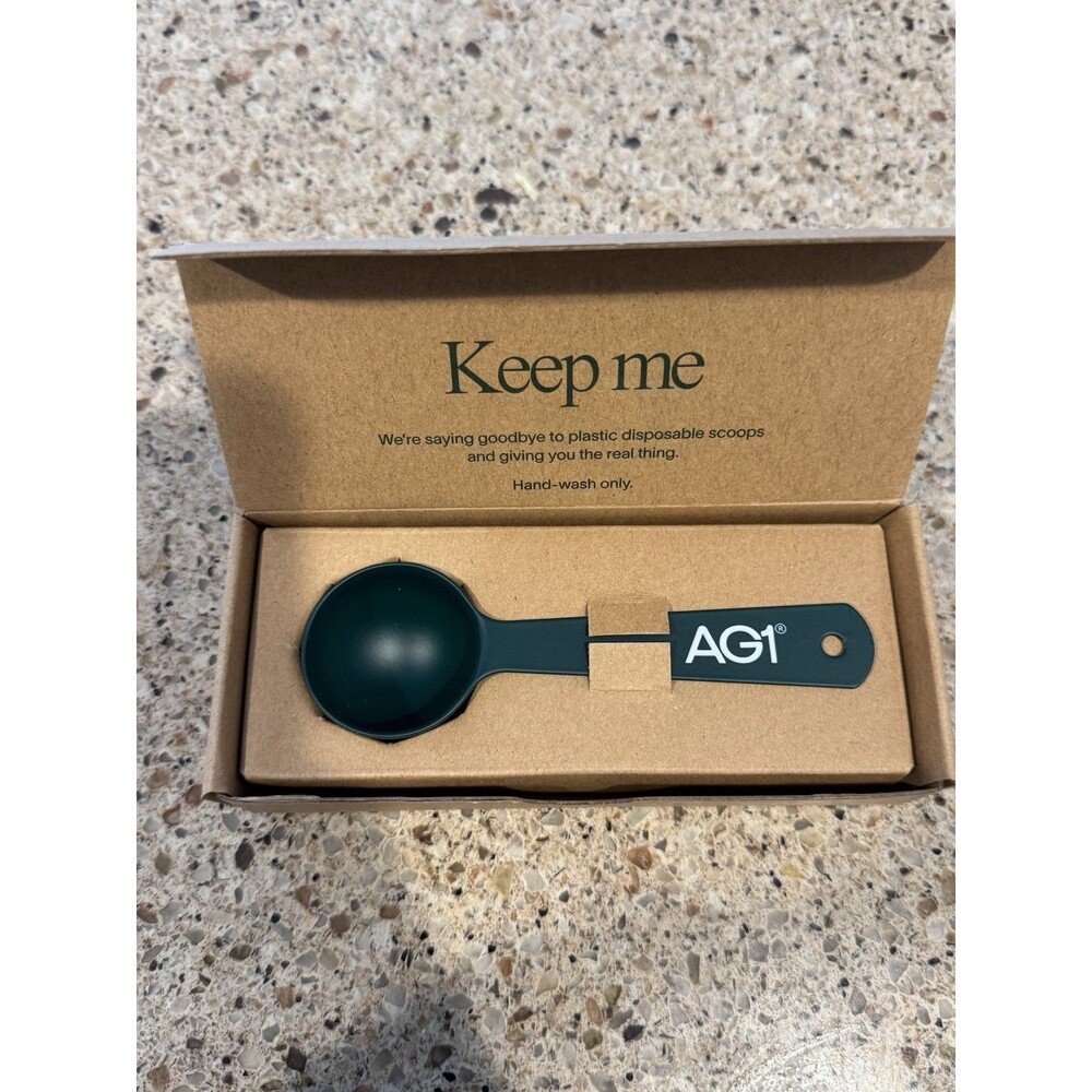 New - AG1 - Athletic Greens - Stainless Steel “ The Scoop”/Spoon